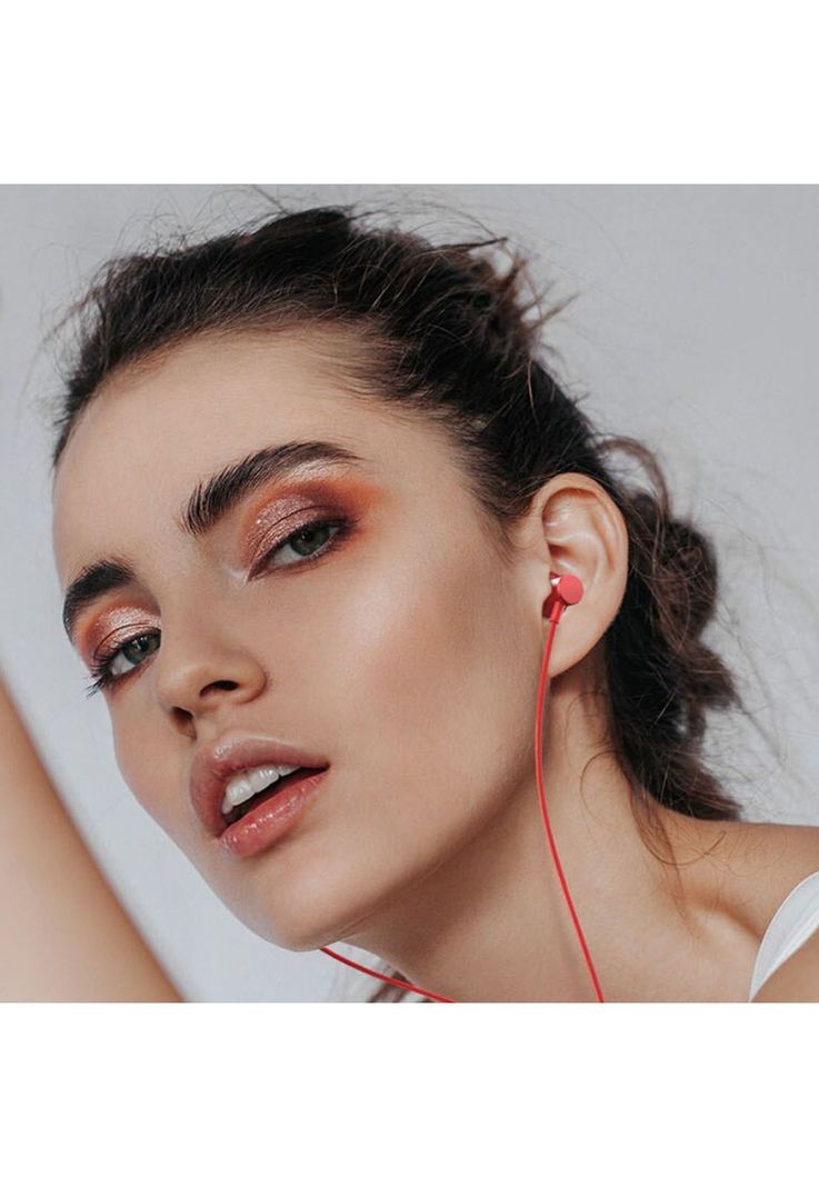 Audifono Alámbrico Lenovo In Ear Hf130 Rojo Fx-4