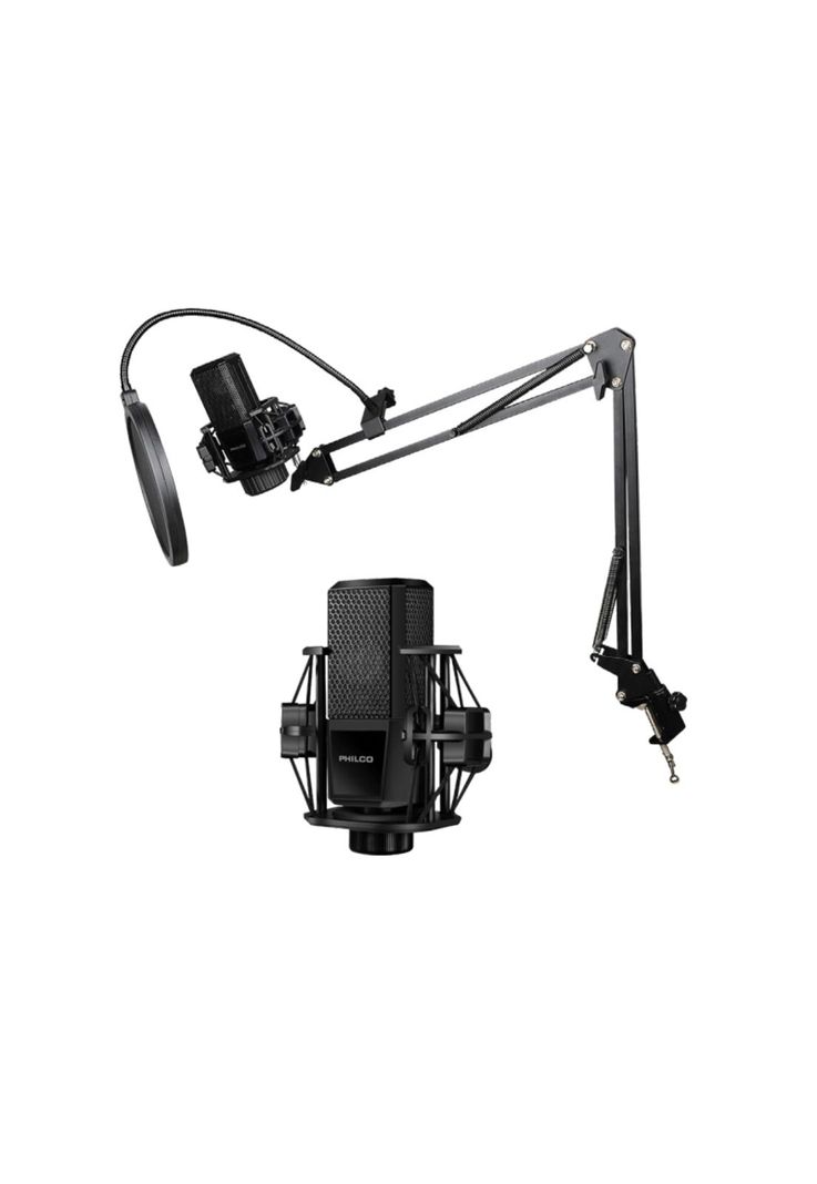 Set Philco  Micrófono Brazo Ajustable Anti-Pop-0