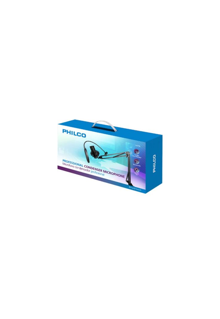 Set Philco  Micrófono Brazo Ajustable Anti-Pop-1