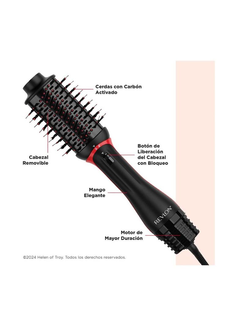 Cepillo OneStep secador voluminizador Plus 1200W 5 en 1 Revlon-6