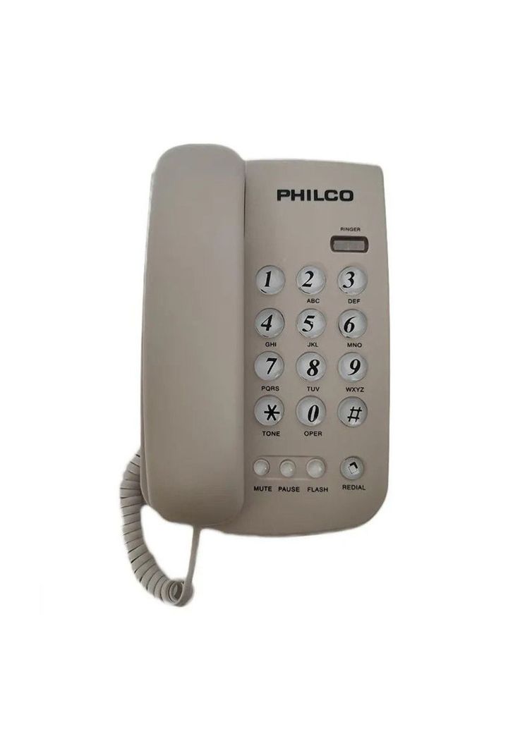 Teléfono Fijo Sobremesa Philco / One-touch-0