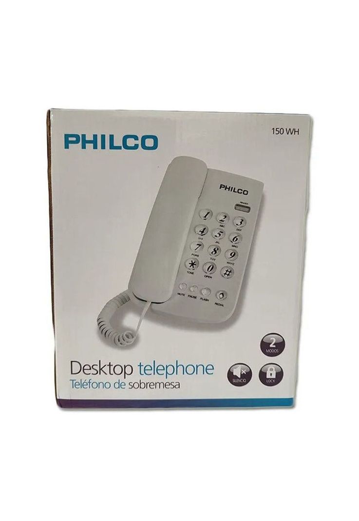 Teléfono Fijo Sobremesa Philco / One-touch-2
