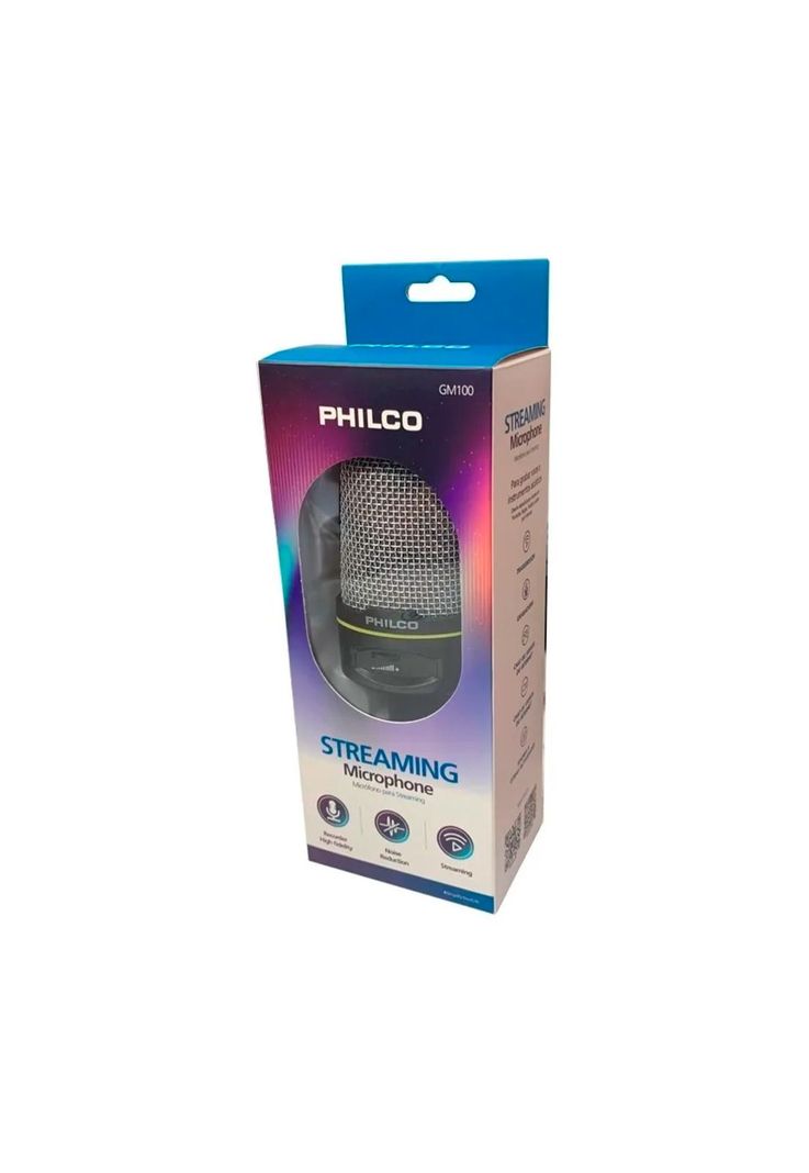 Micrófono Condensador Semi Profesional / Philco-3