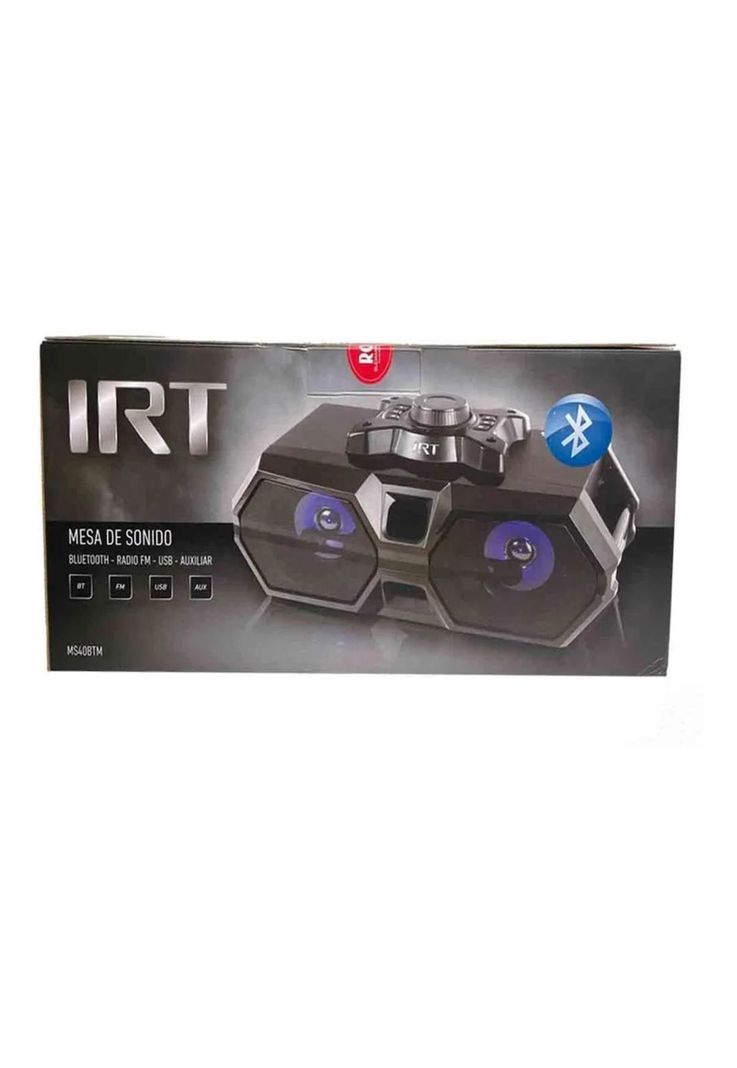 Parlante Portátil Bluetooth  IRT 40W USB-3
