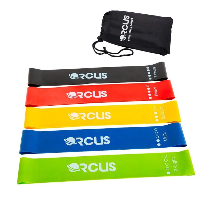SET DE 5 BANDAS LOOP CIRCULARES ORCUS