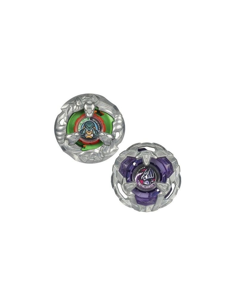 TROMPO BEYBLADE X YELL KONG 3-60GB Y HELM KNIGHT 5-80T-1