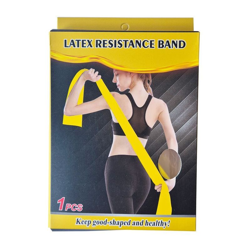 BANDA ELASTICA LATEX AMARILLO 0,25MM-1