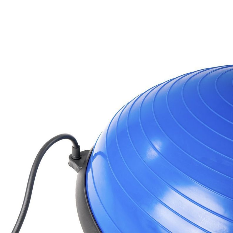BOSU 60 CM + 2 TUBOS ELÁSTICOS MEDIO BALÓN PILATES ORCUS-1