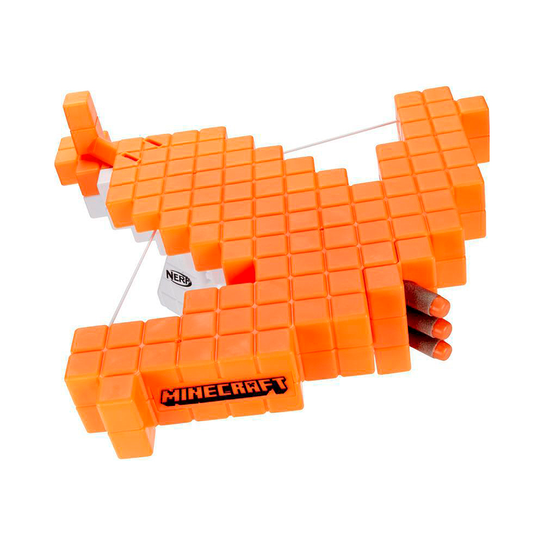 LANZADOR NERF X MINECRAFT PILLAFERS BALLESTA-1