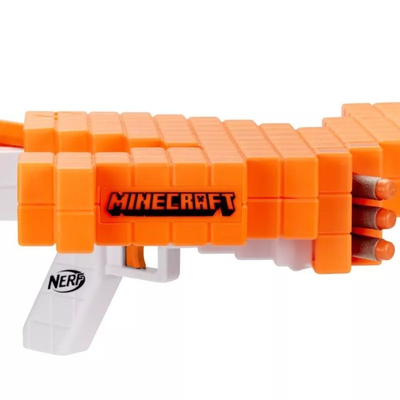 LANZADOR NERF X MINECRAFT PILLAFERS BALLESTA-3
