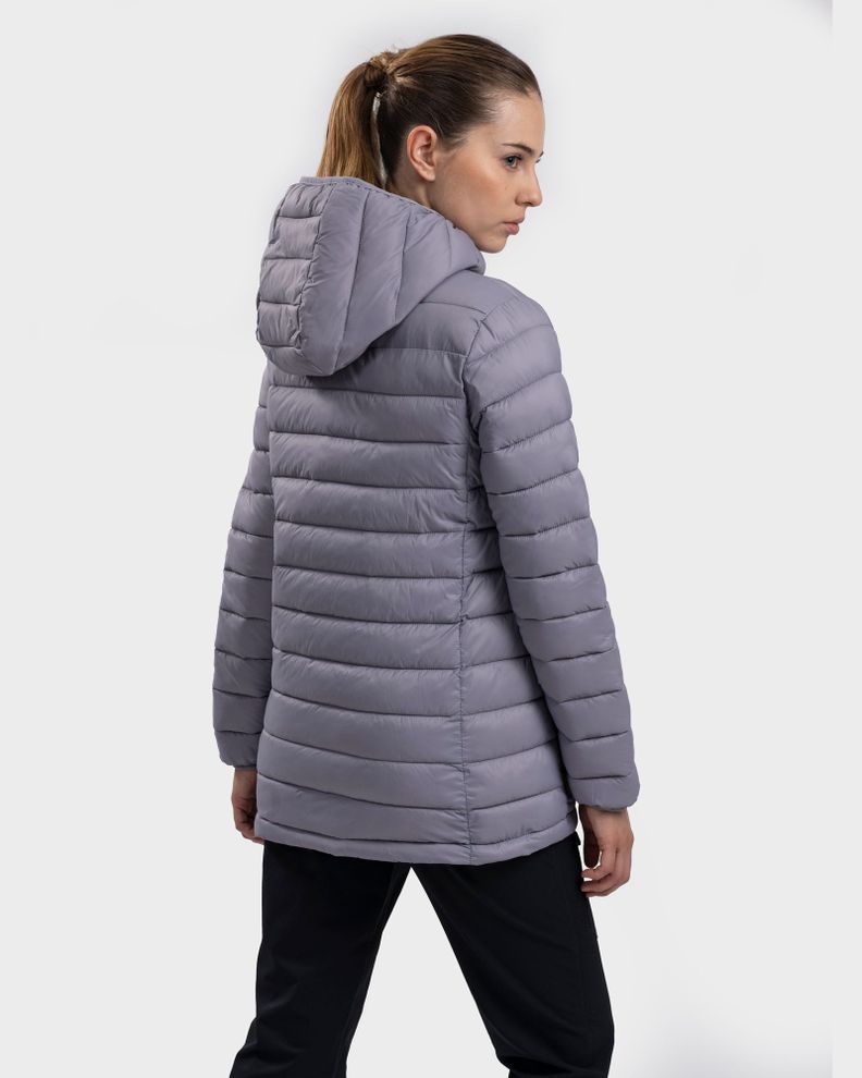 Parka Hoodie Eco Padwi Mujer Lilac Gnomo-2