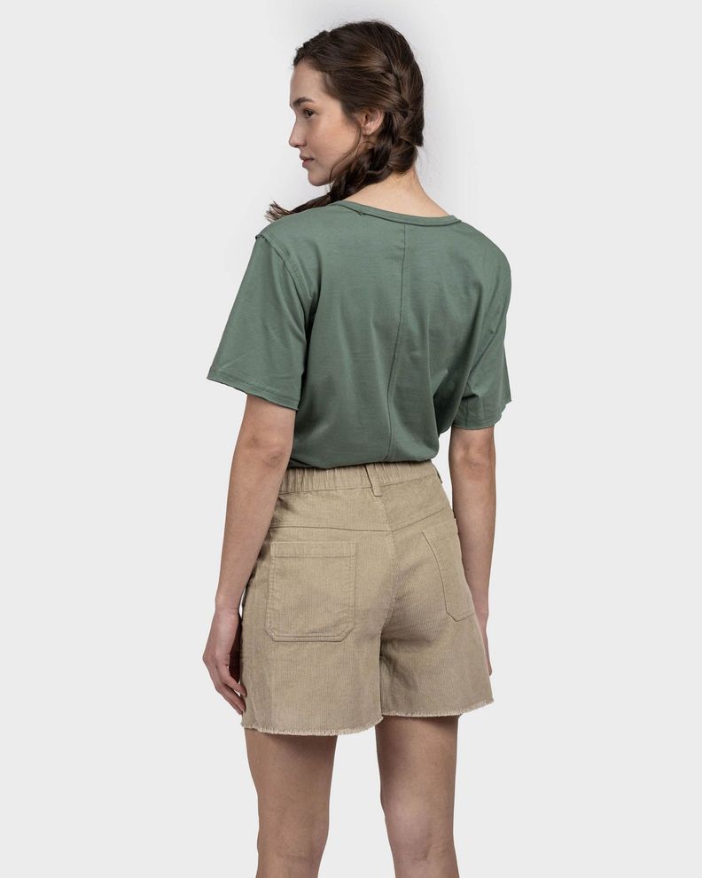 Short Cotelé Inkan Mujer Sand Gnomo-2