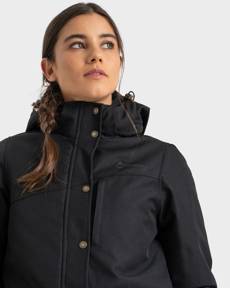 Chaqueta Hoodie Eco Haneret Mujer Gnomo-1