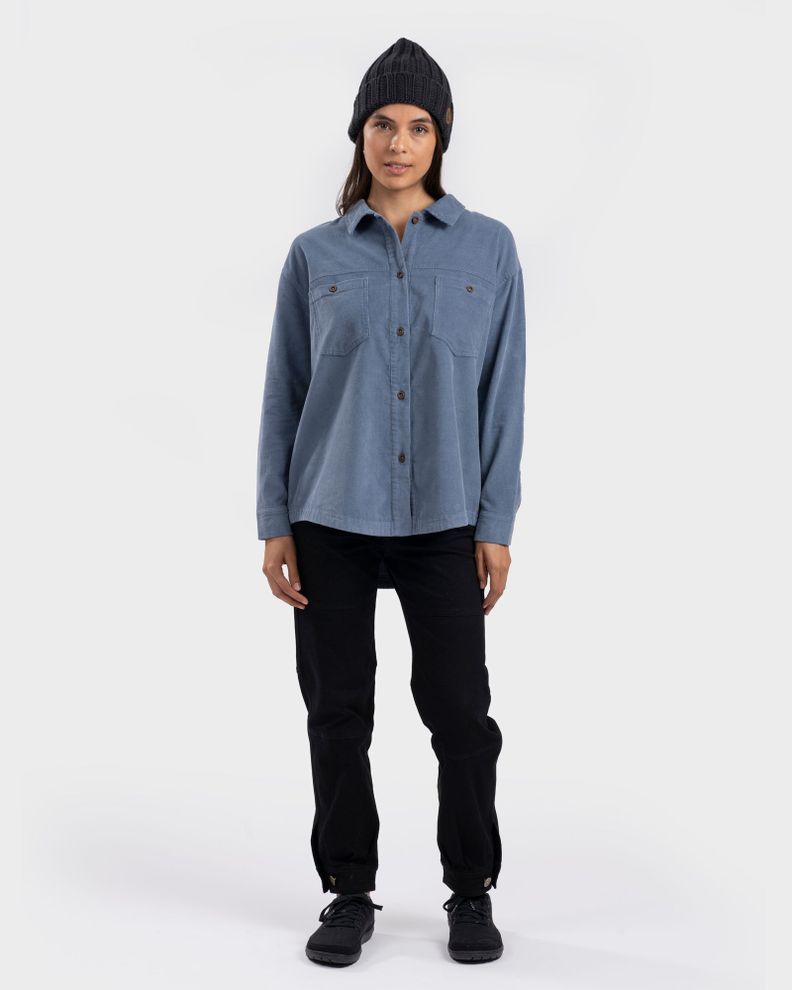 SobreCamisa Cotelé Humidil Mujer Indigo Gnomo-1