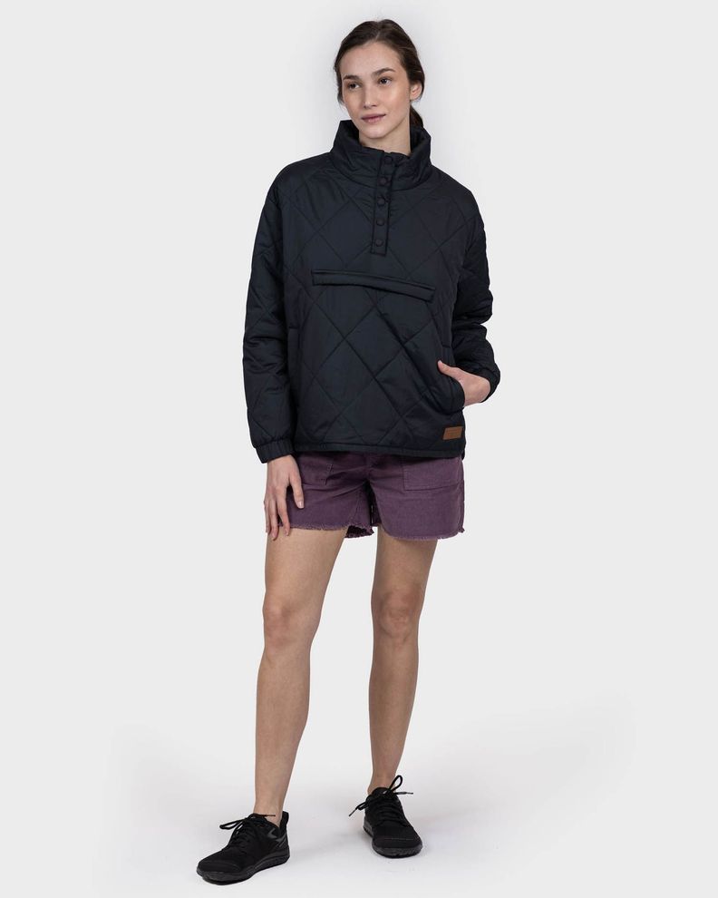 Chaqueta Pullover Eco Carlak Mujer Black Gnomo Negro XS