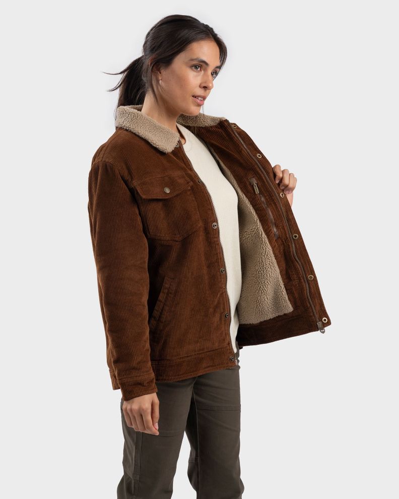 Chaqueta Cotelé Felver Mujer Brown Gnomo-2
