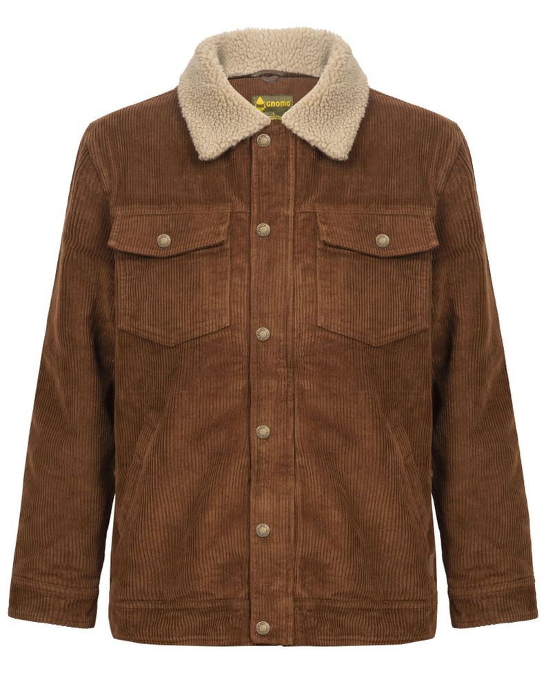 Chaqueta Cotelé Felver Mujer Brown Gnomo-4