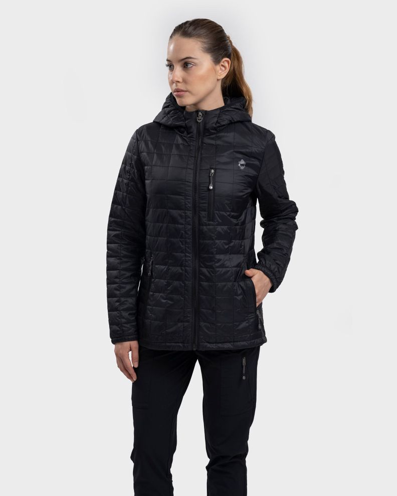 Parka Eco Alner Mujer Black Gnomo-1