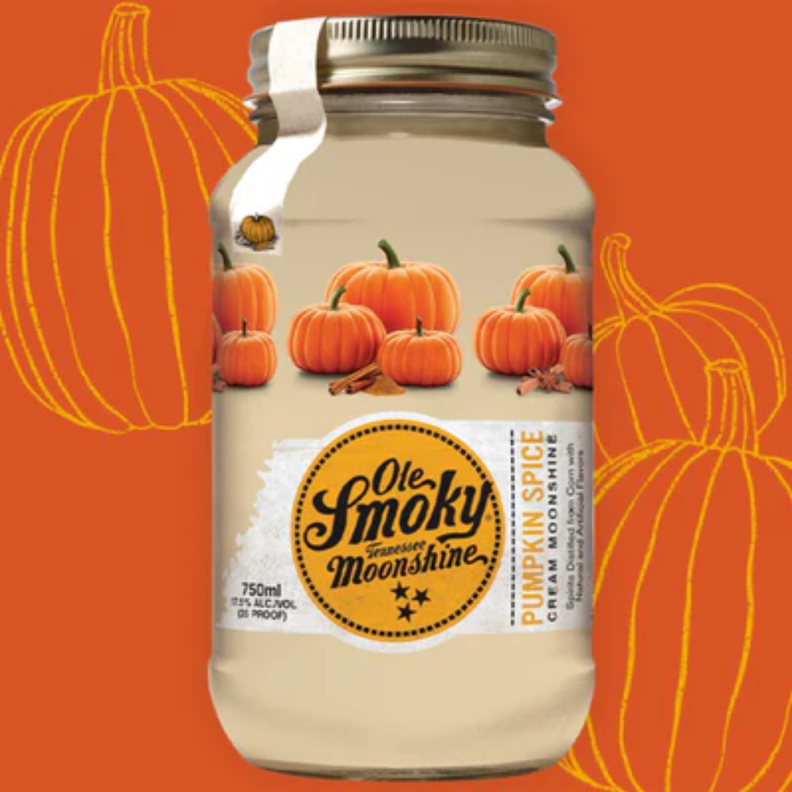 Whisky Ole Smoky Moonshine Pumpkin Spice Cream 750ml-1