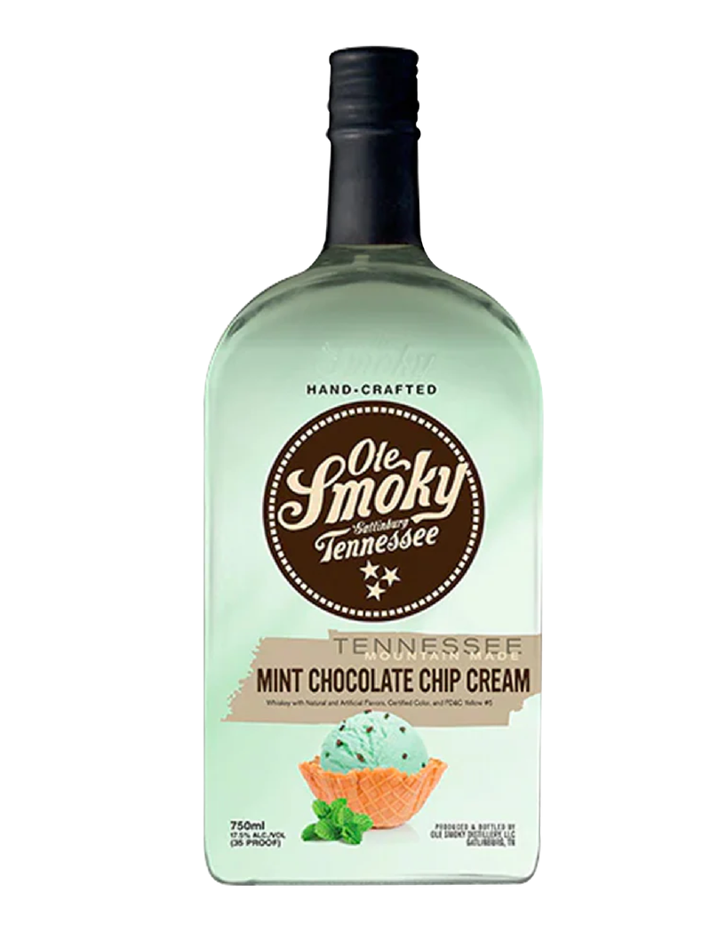 Whisky Ole Smoky Mint Chocolate Chip Cream Whiskey 750 ml-0