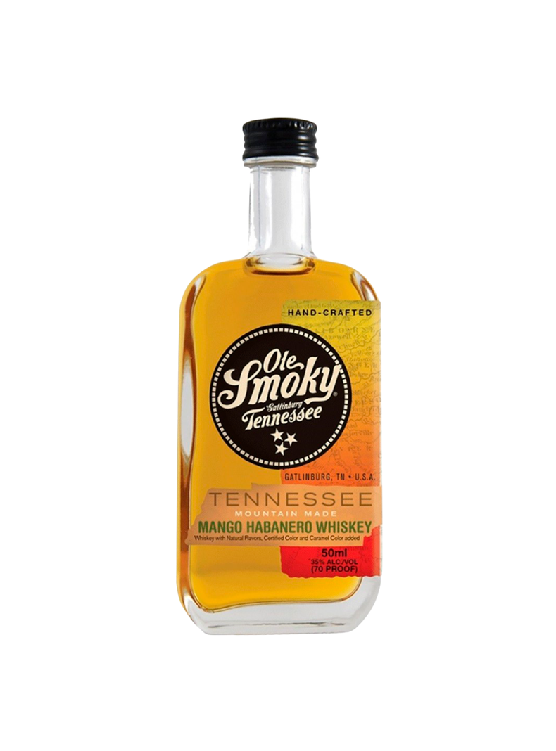 Whiskey Ole Smoky Mango Habanero Miniatura 50ml -0