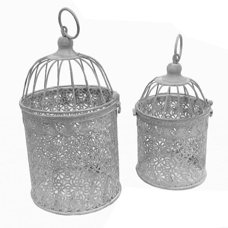 Jaulas Set de 2 Gris