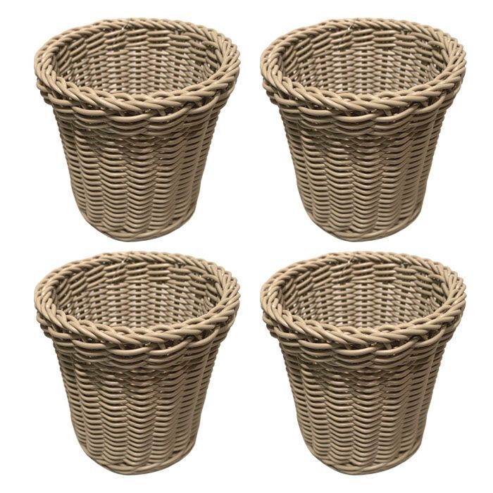 Cesta de plastico set de 4-0