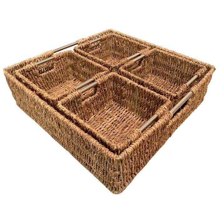 Canastos para almacenamiento y decoración-0