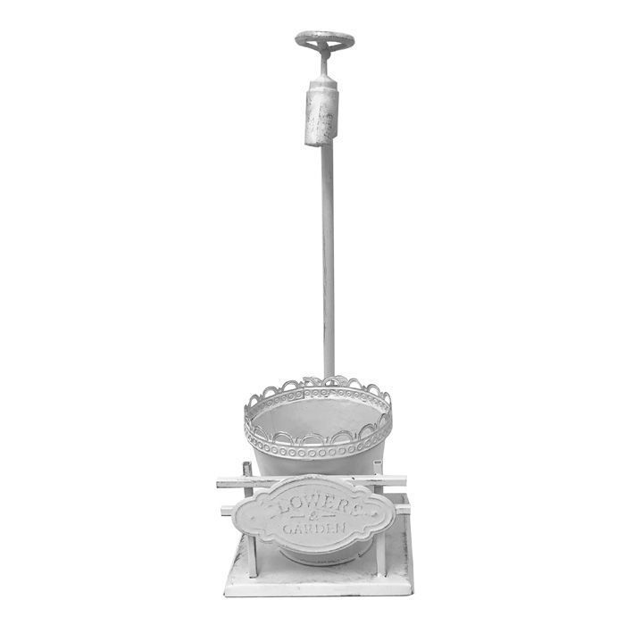 Macetero llave blanco-0
