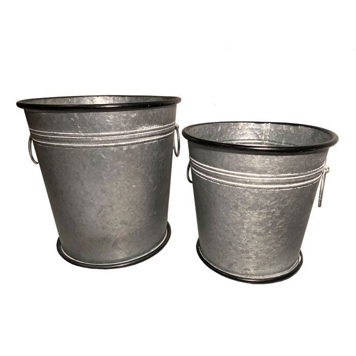 Baldes Metal Set de 2-0