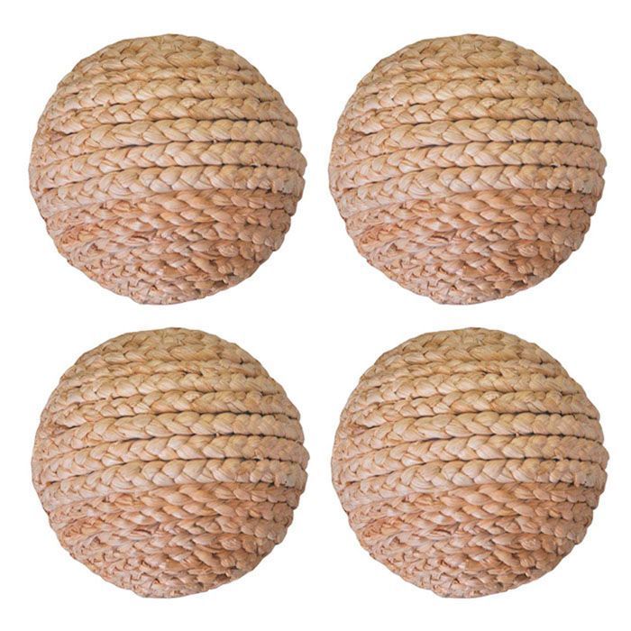 Set 4 Esferas Decorativas