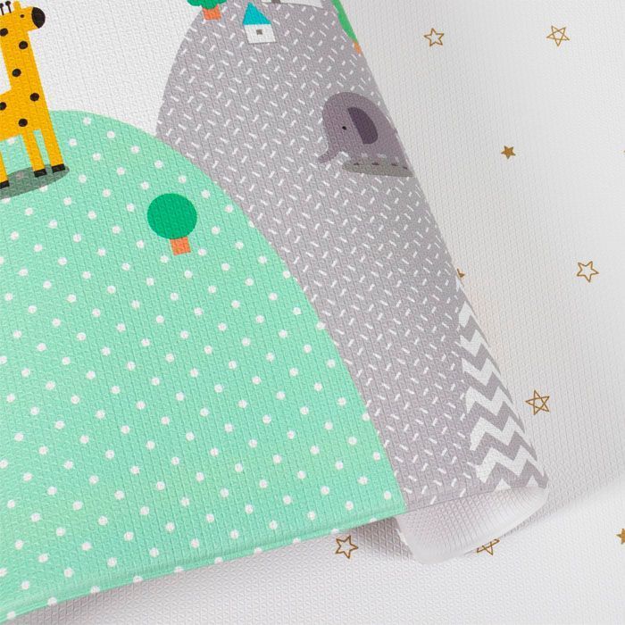 Playmat Reversible Antigolpes Bebés 185x125 cm Dreams-6