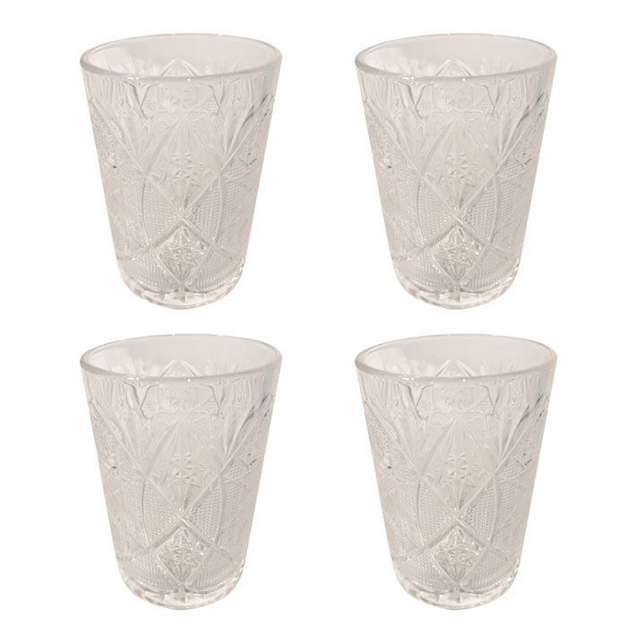 Vaso portavela set de 4-0