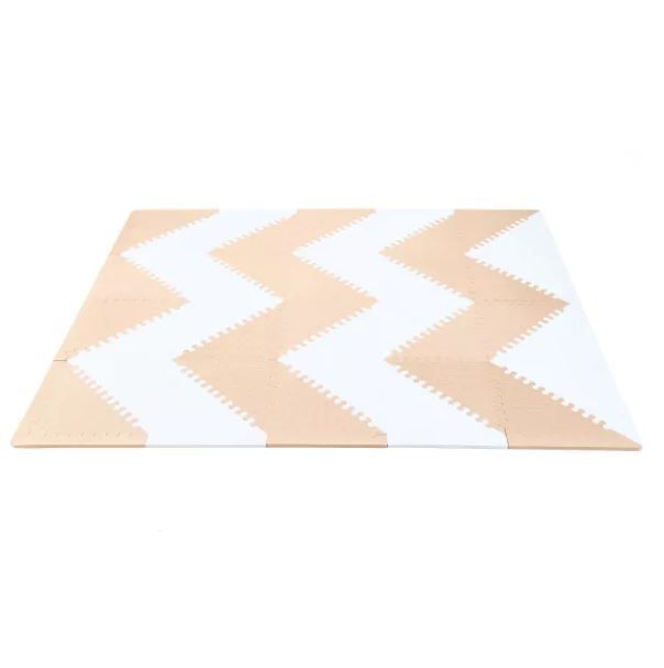 Alfombra Juegos Bebe Goma Eva Beige 170x140cm-1