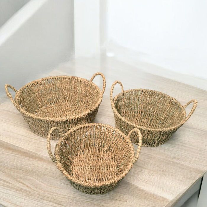 Cesta o Panera Redondas Set de 3-2