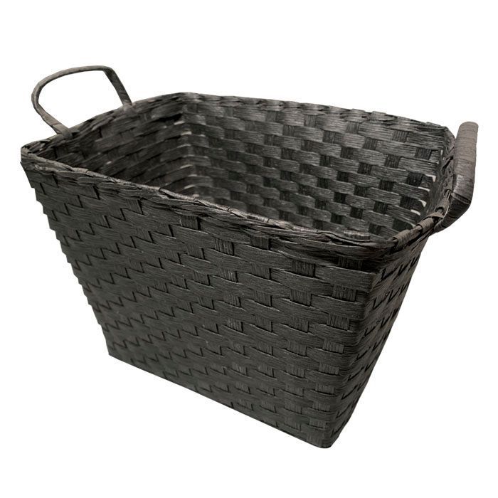 Cesta negra para almacenamiento-2