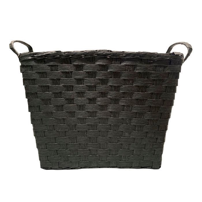 Cesta negra para almacenamiento-1
