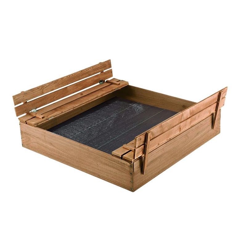 Arenero de Madera para Niños 120 cm x 80 cm-0