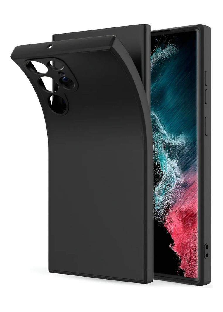 Carcasa Para Samsung S26 Ultra Silicona Slim Antigolpes Negro