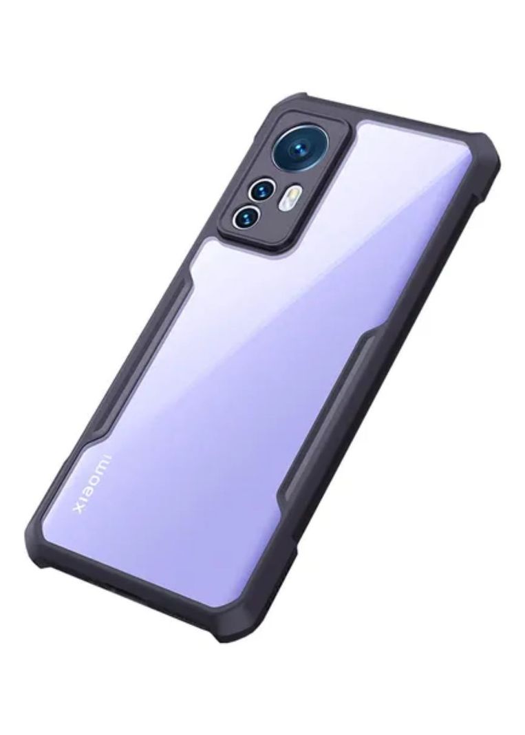 Carcasa Para Xiaomi Mi 12 Pro Antigolpes Militar Grade X Negro