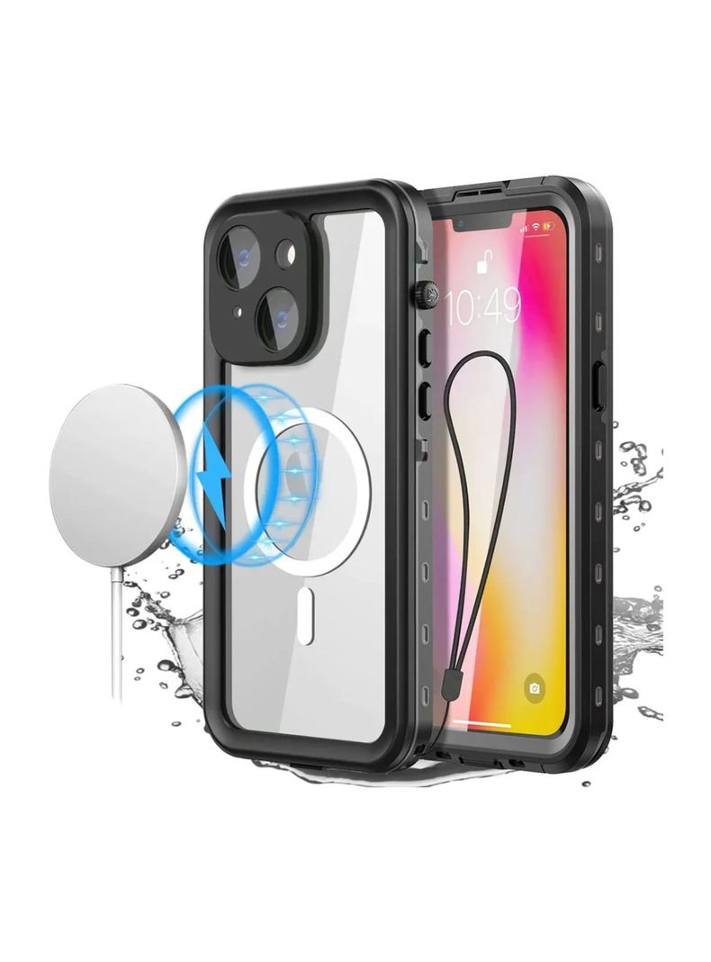 Carcasa Para iPhone 13 Sumergible Outdoor Antigolpes Negro