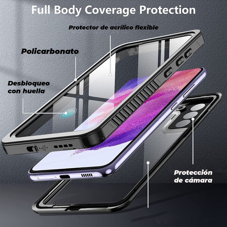 Carcasa Para Samsung S21 FE Sumergible Outdoor Antigolpes-5