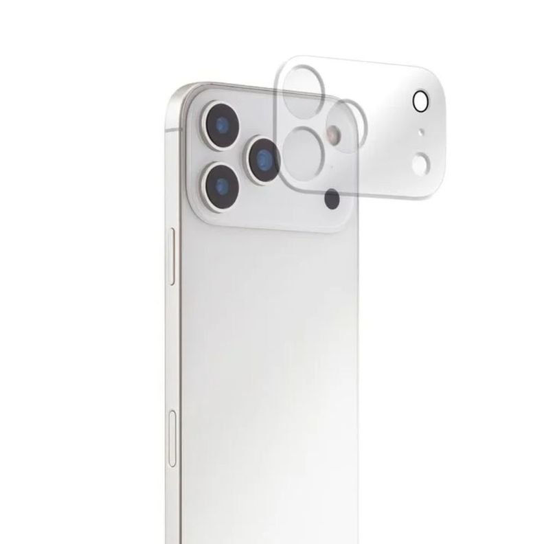 Vidrio Protector Camara Completo Para iPhone 17 Pro Max Transparente