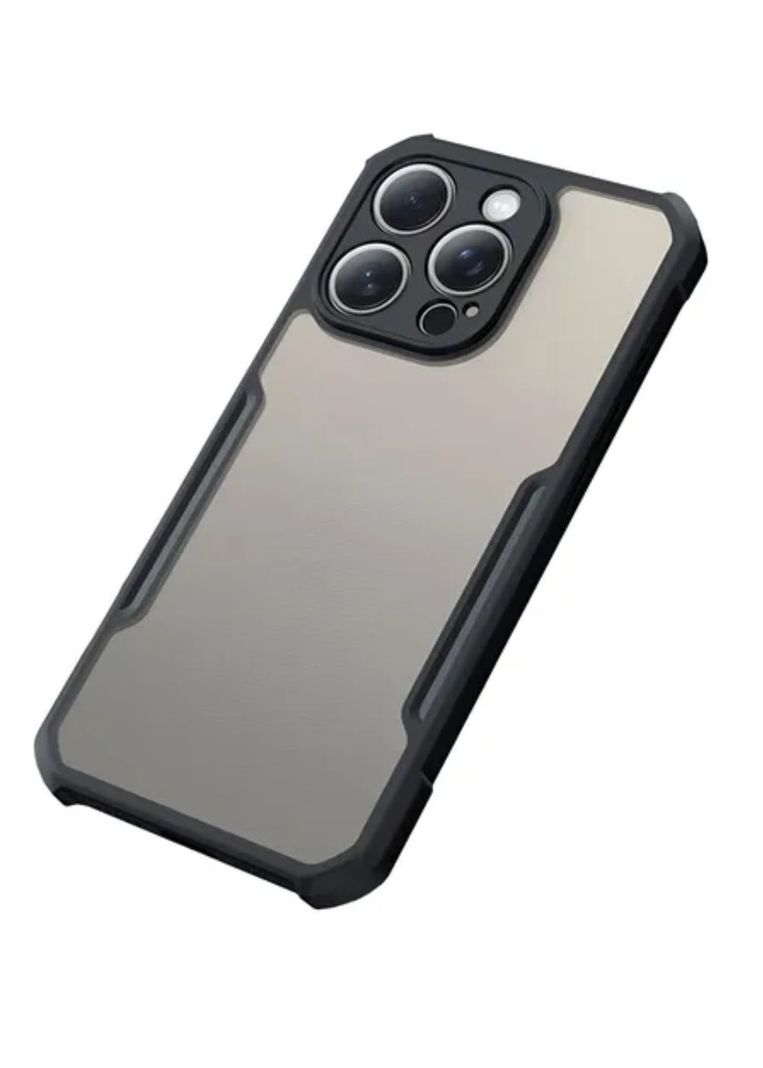 Carcasa Para iPhone 15 Pro Max Antigolpes Militar Grade X Negro