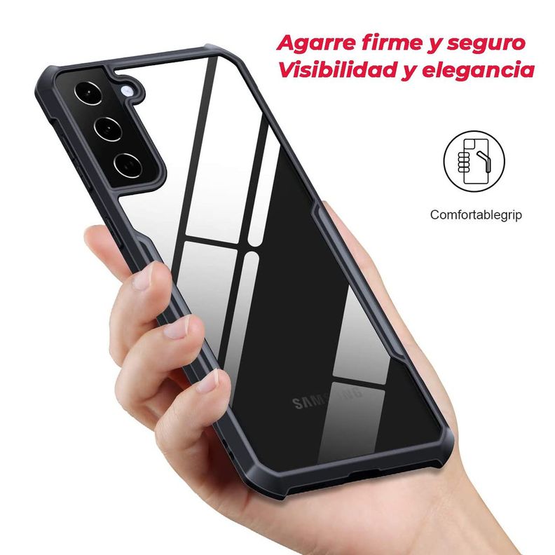 Carcasa Para Samsung S21 Con Anillo Militar Grade Reforzada-6