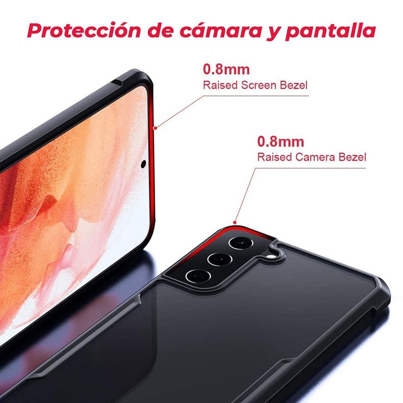 Carcasa Para Samsung S21 Con Anillo Militar Grade Reforzada-7