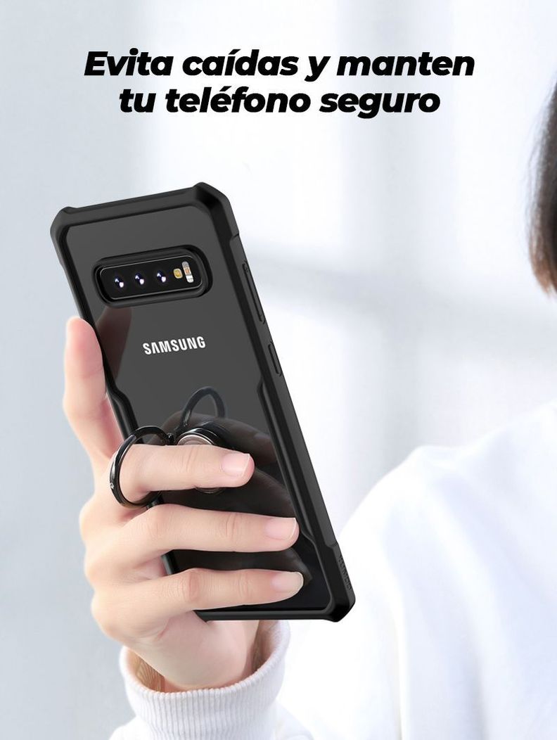Carcasa Para Samsung S21 Con Anillo Militar Grade Reforzada-2