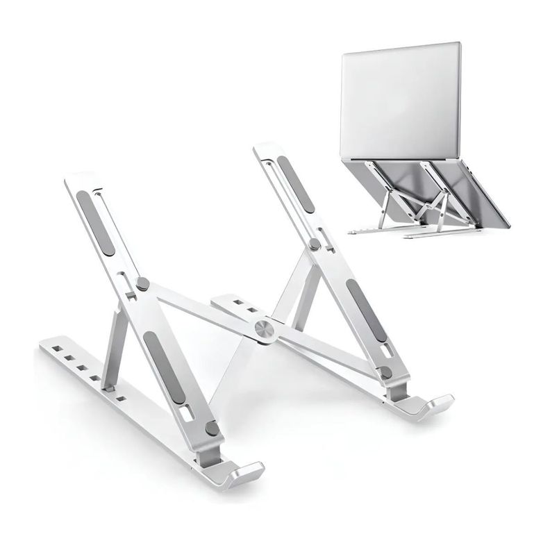 Soporte Para Notebook Aluminio Ajustable 6 Posiciones