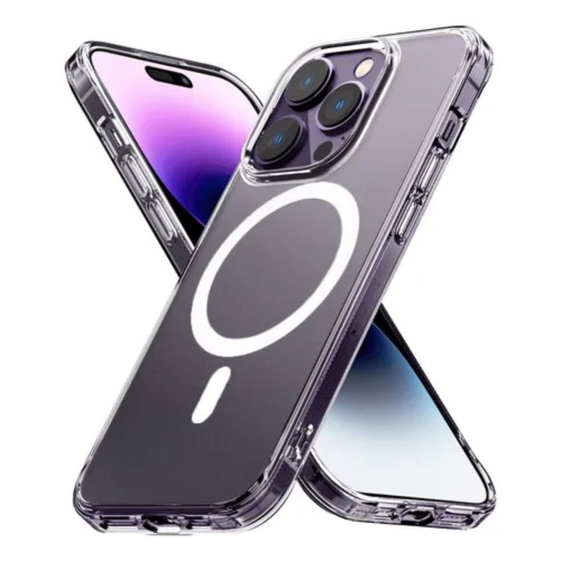 Carcasa Para iPhone 14 Pro Max Antigolpes Magnetica Transparente