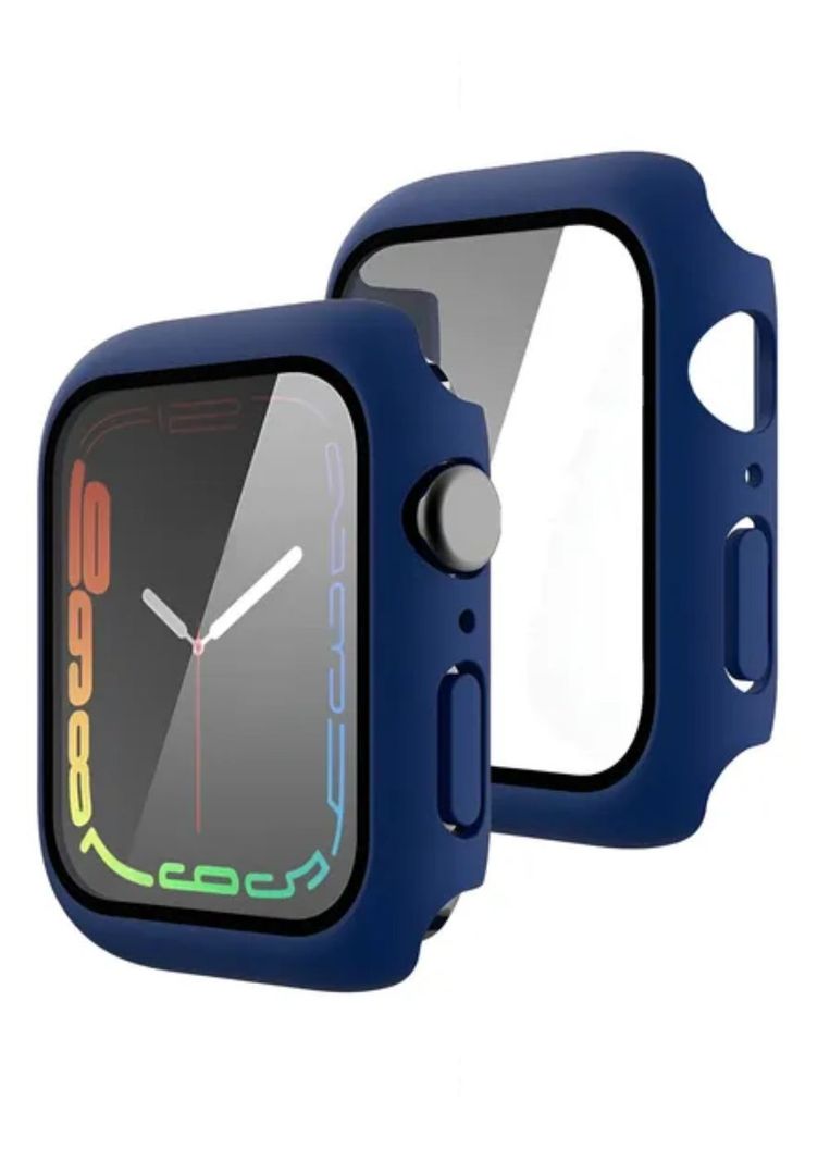 Carcasa Para Apple Watch Series Con Vidrio Templado 41 mm